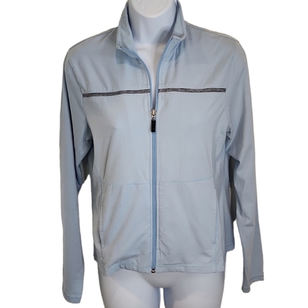 𝅺BE Inspired Zip Front Track Jacket